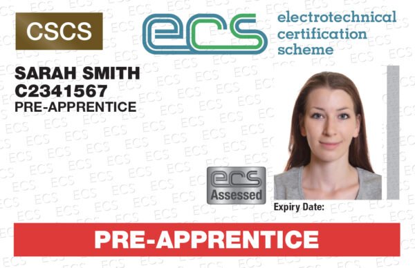 ECS Pre-apprentice card